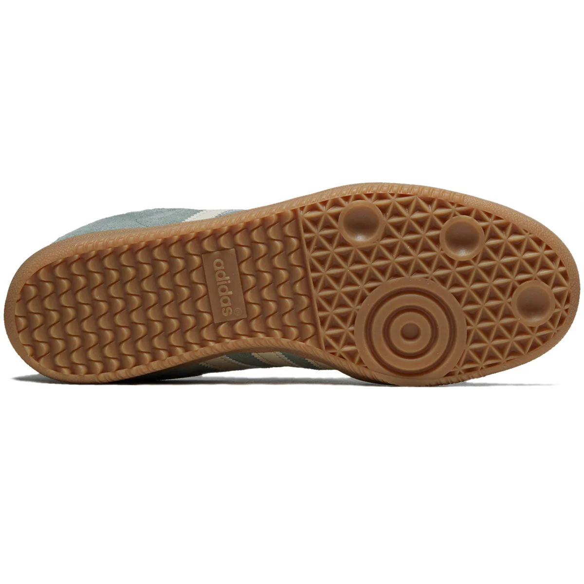 Adidas Samba Adv Shoes - Silver Green/Wonder Wheat/Gold Metallic - Image 4