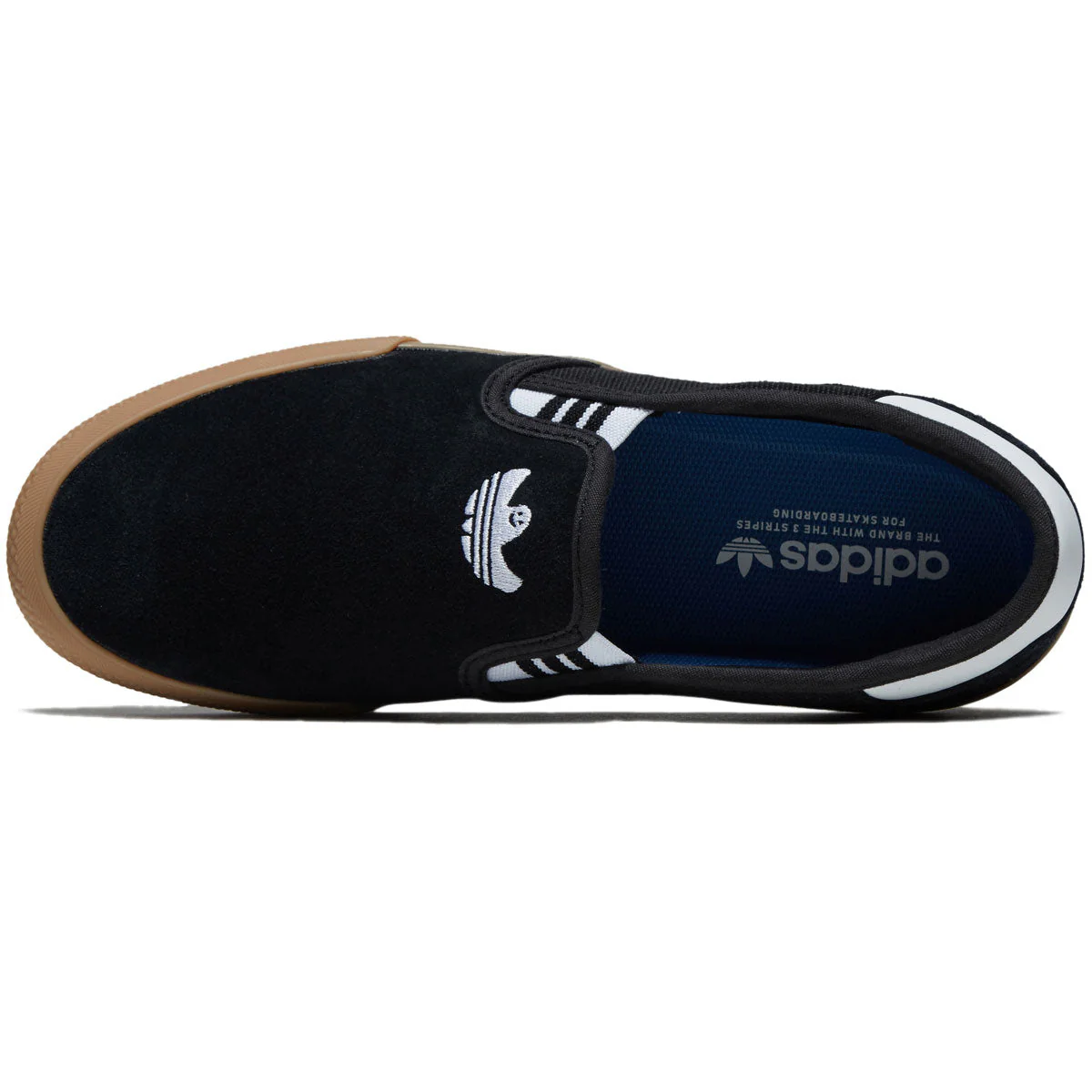 Adidas Shmoofoil Slip Shoes - Core Black/Ftwr White/Gum Four - Image 3