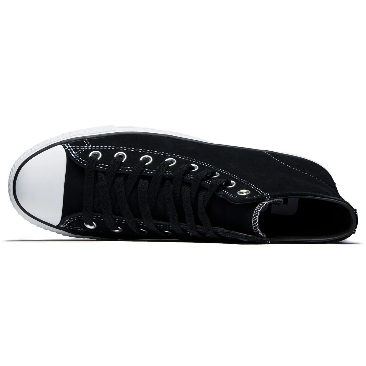 Converse Chuck Taylor All Star Pro Hi Shoes - Black/Black/White - Image 3