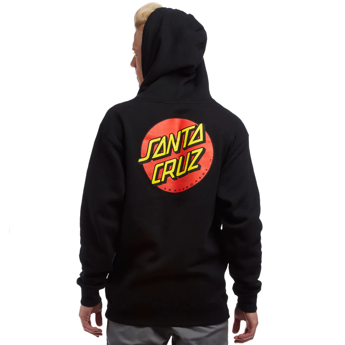 Santa Cruz Classic Dot Hoodie - Black - Image 3