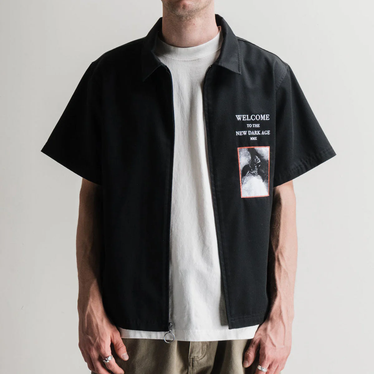Welcome Dark Age Work Shirt - Black - Image 3